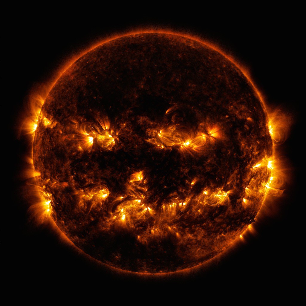 jack-o-lantern sun